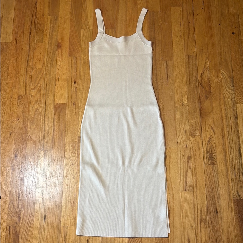 Aritzia knit midi dress